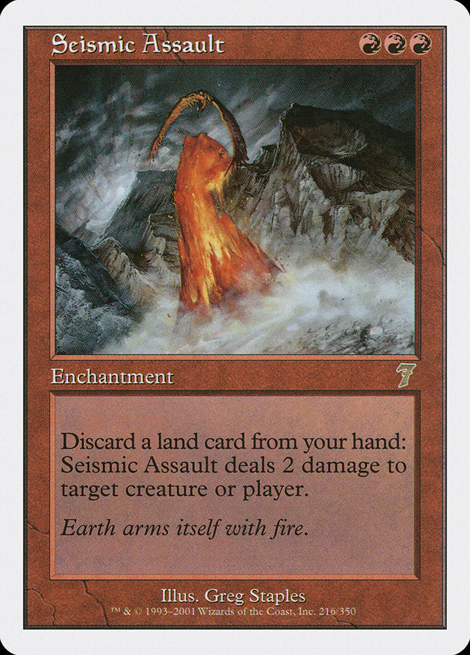 Seismic Assault [Seventh Edition] | Boutique FDB TCG