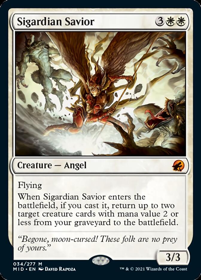 Sigardian Savior [Innistrad: Midnight Hunt] | Boutique FDB TCG