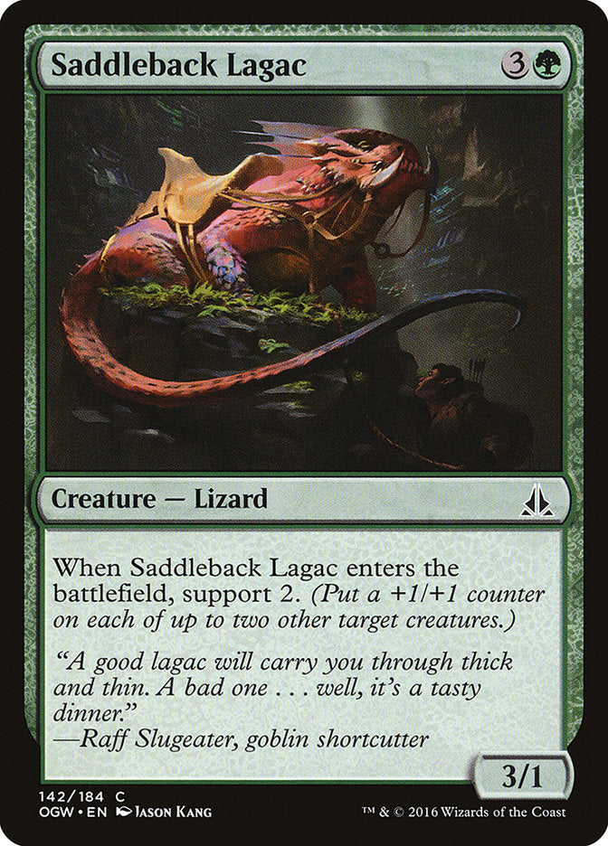 Saddleback Lagac [Oath of the Gatewatch] | Boutique FDB TCG