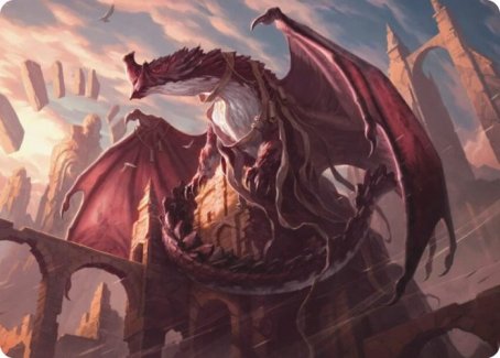 Velomachus Lorehold Art Card [Strixhaven: School of Mages Art Series] | Boutique FDB TCG