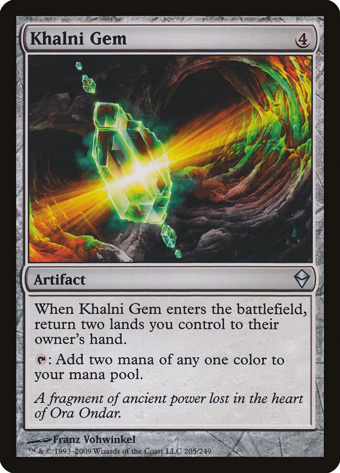 Khalni Gem [Zendikar] | Boutique FDB TCG