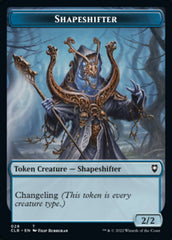 Shapeshifter (024) // Shapeshifter (028) Double-Sided Token [Commander Legends: Battle for Baldur's Gate Tokens] | Boutique FDB TCG