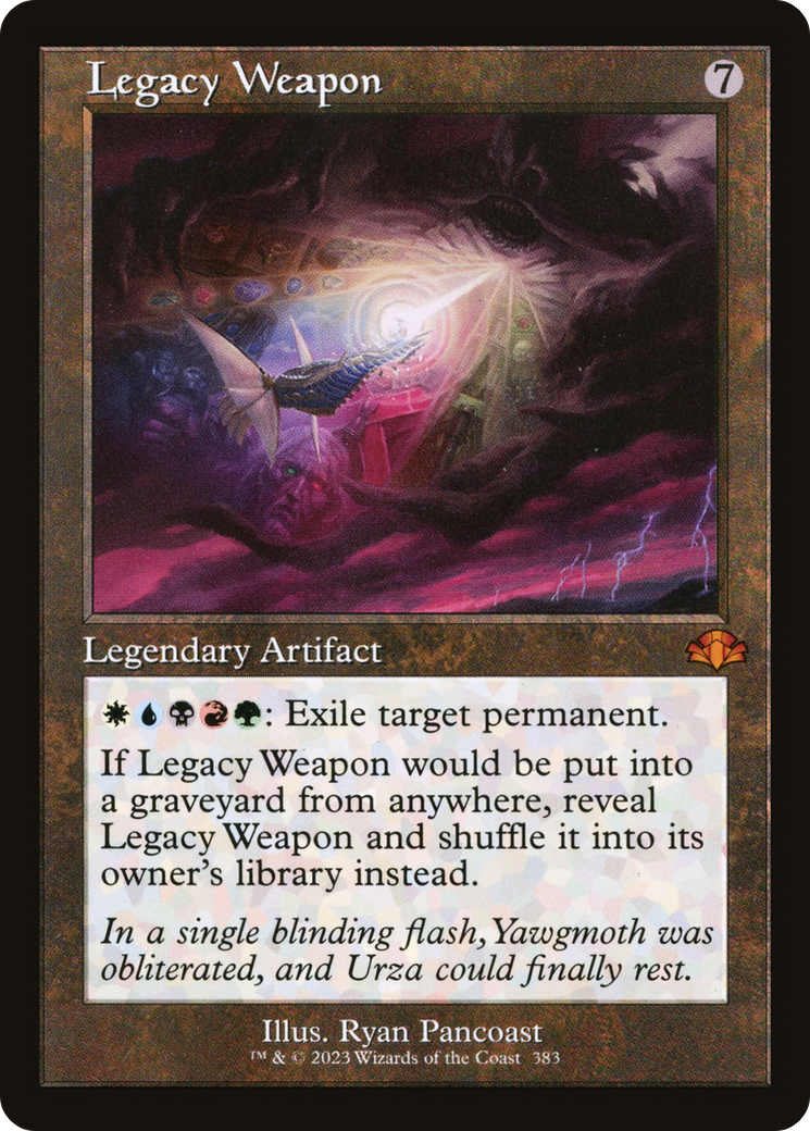 Legacy Weapon (Retro) [Dominaria Remastered] | Boutique FDB TCG