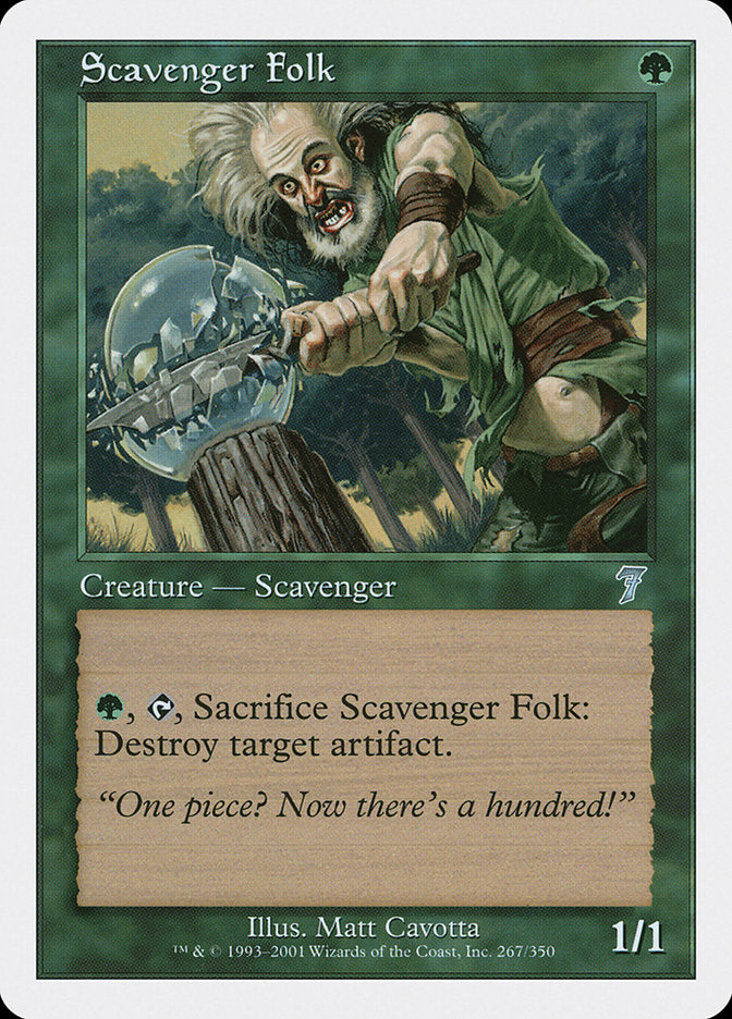 Scavenger Folk [Seventh Edition] | Boutique FDB TCG