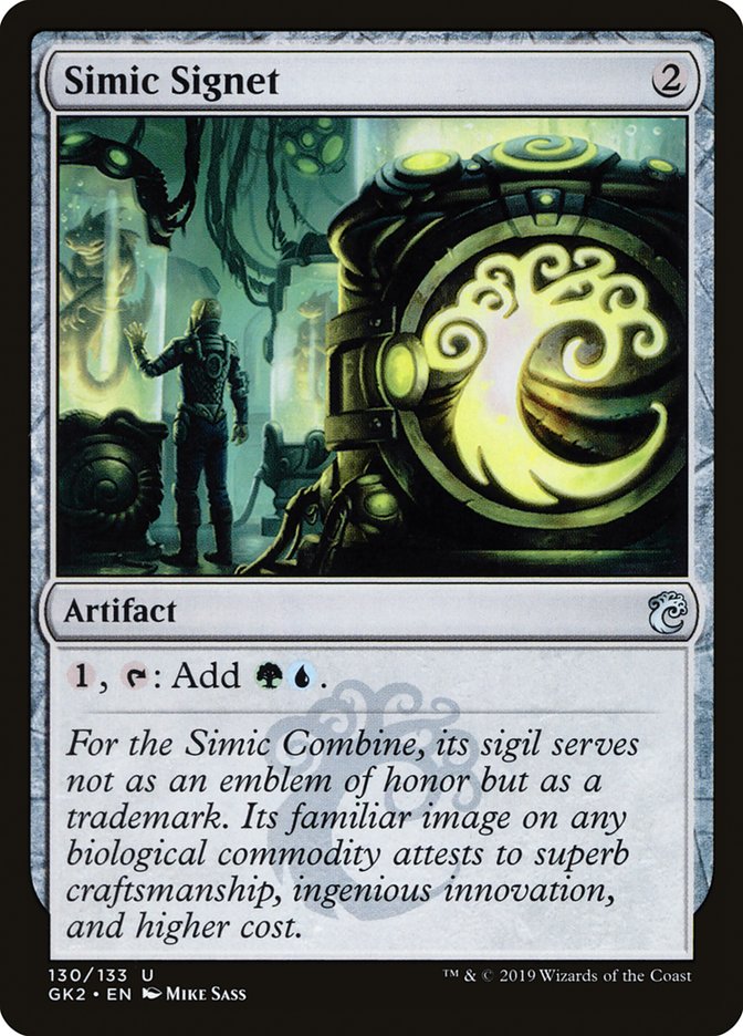 Simic Signet [Ravnica Allegiance Guild Kit] | Boutique FDB TCG