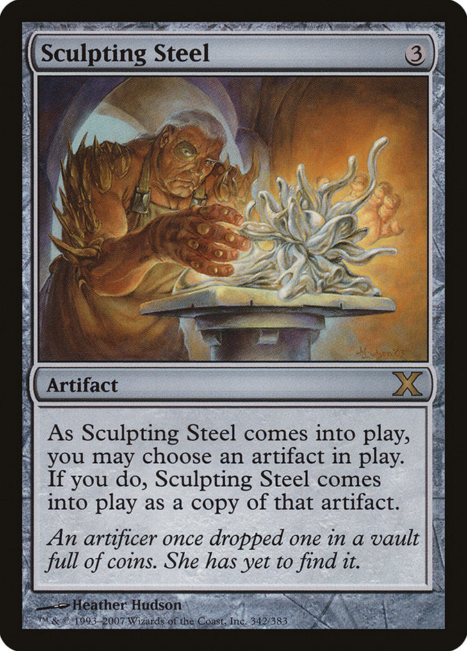 Sculpting Steel [Tenth Edition] | Boutique FDB TCG