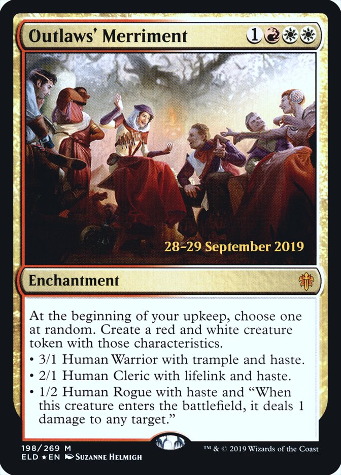 Outlaws' Merriment [Throne of Eldraine Prerelease Promos] | Boutique FDB TCG