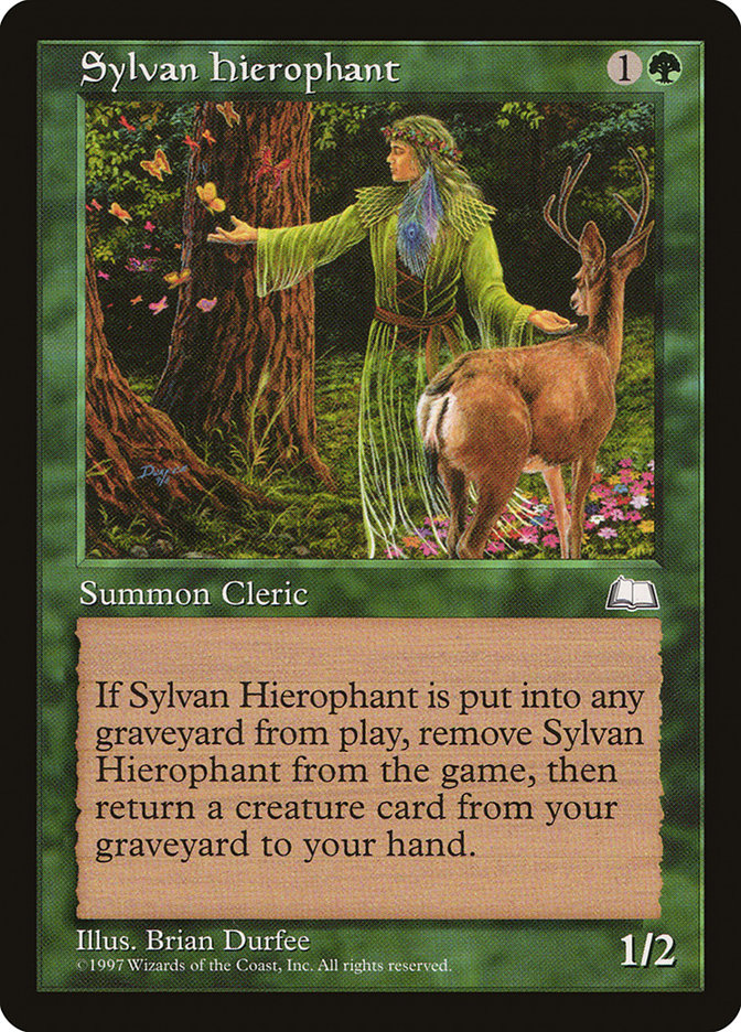 Sylvan Hierophant [Weatherlight] | Boutique FDB TCG