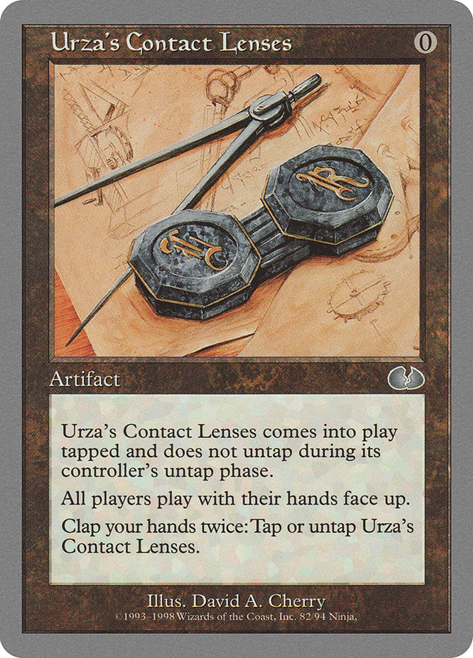 Urza's Contact Lenses [Unglued] | Boutique FDB TCG