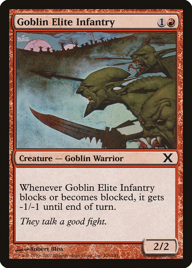 Goblin Elite Infantry [Tenth Edition] | Boutique FDB TCG