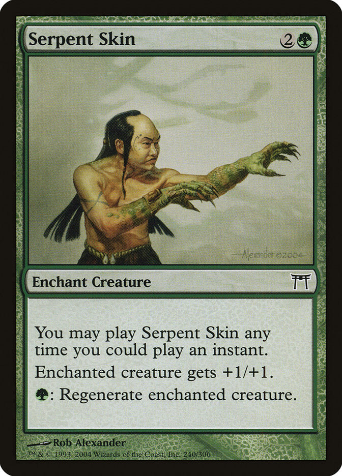 Serpent Skin [Champions of Kamigawa] | Boutique FDB TCG