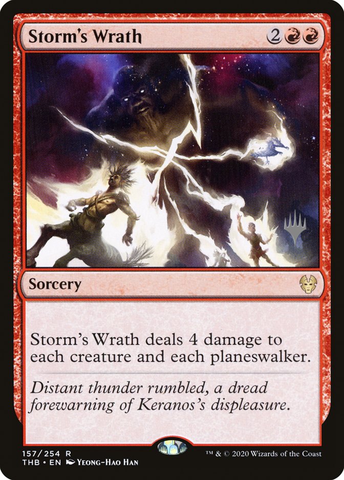 Storm's Wrath (Promo Pack) [Theros Beyond Death Promos] | Boutique FDB TCG