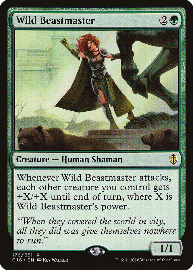 Wild Beastmaster [Commander 2016] | Boutique FDB TCG