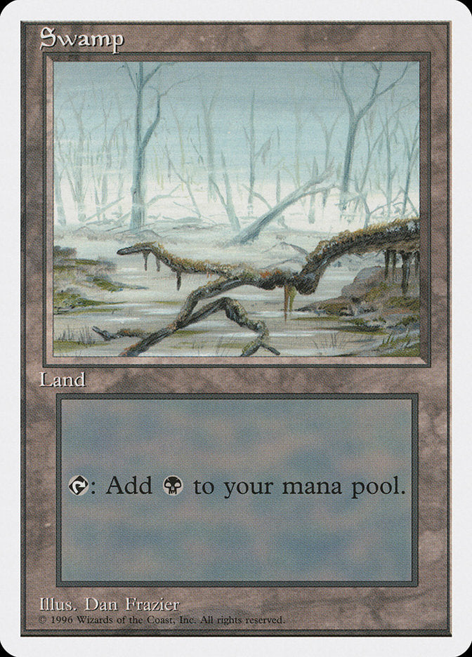 Swamp (White Fog in Center) [Introductory Two-Player Set] | Boutique FDB TCG