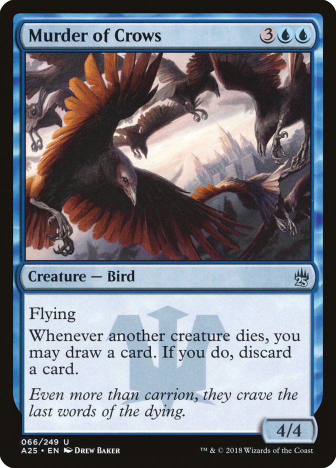 Murder of Crows [Masters 25] | Boutique FDB TCG