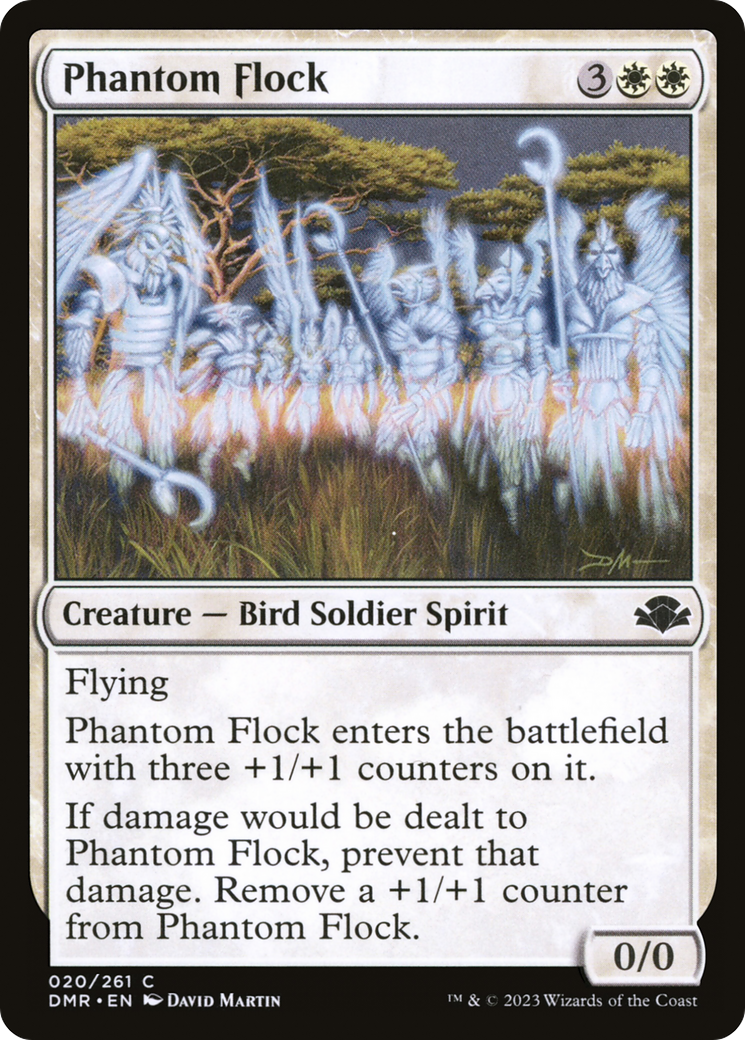 Phantom Flock [Dominaria Remastered] | Boutique FDB TCG