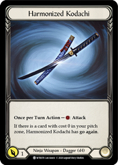 Harmonized Kodachi // Quicken [U-WTR078 // U-WTR225] (Welcome to Rathe Unlimited)  Unlimited Normal | Boutique FDB TCG