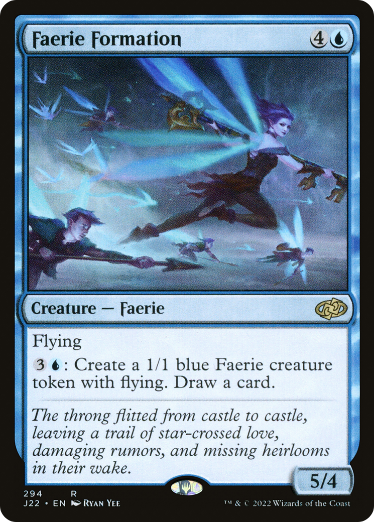 Faerie Formation [Jumpstart 2022] | Boutique FDB TCG