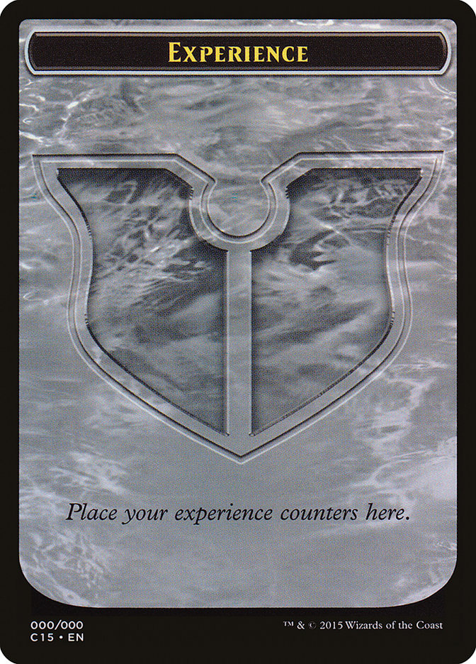 Experience // Experience Double-Sided Token [Commander 2015 Tokens] | Boutique FDB TCG