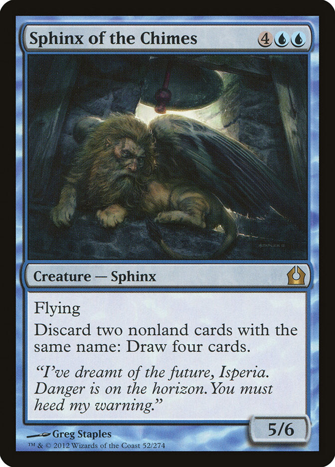 Sphinx of the Chimes [Return to Ravnica] | Boutique FDB TCG