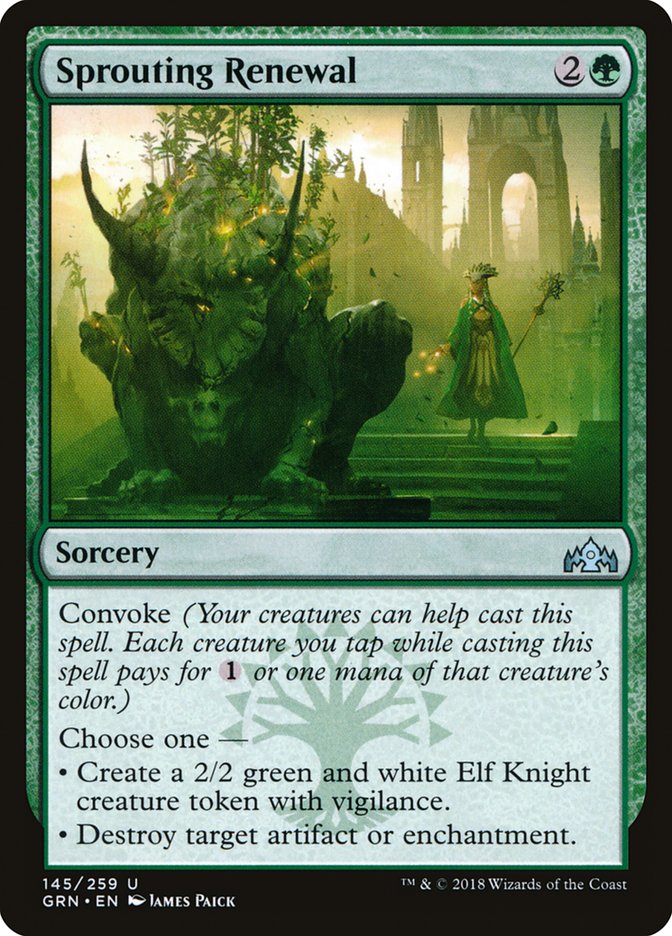 Sprouting Renewal [Guilds of Ravnica] | Boutique FDB TCG