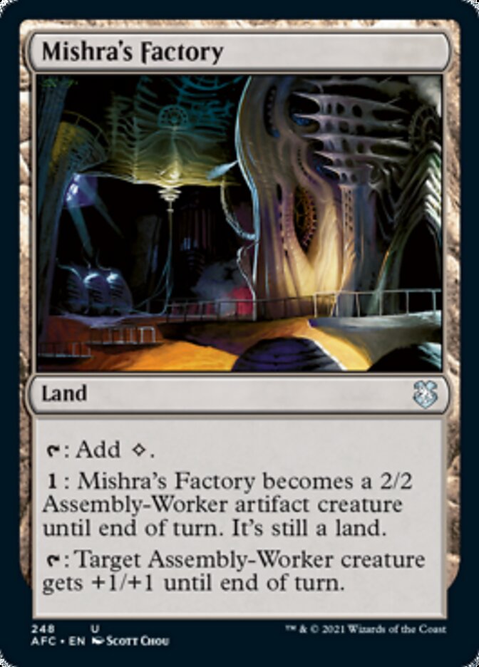 Mishra's Factory [Dungeons & Dragons: Adventures in the Forgotten Realms Commander] | Boutique FDB TCG