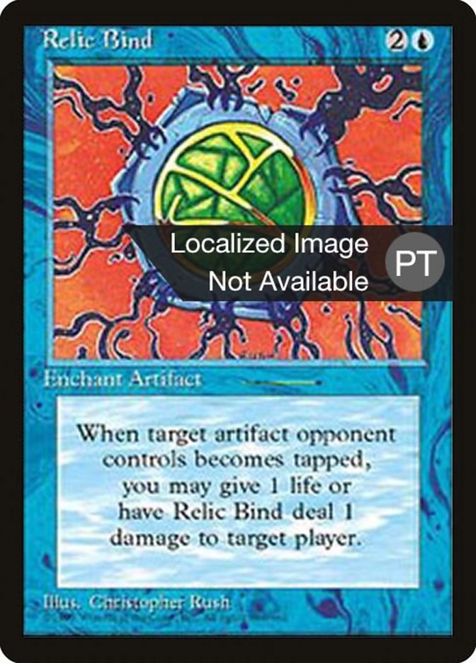 Relic Bind [Fourth Edition (Foreign Black Border)] | Boutique FDB TCG