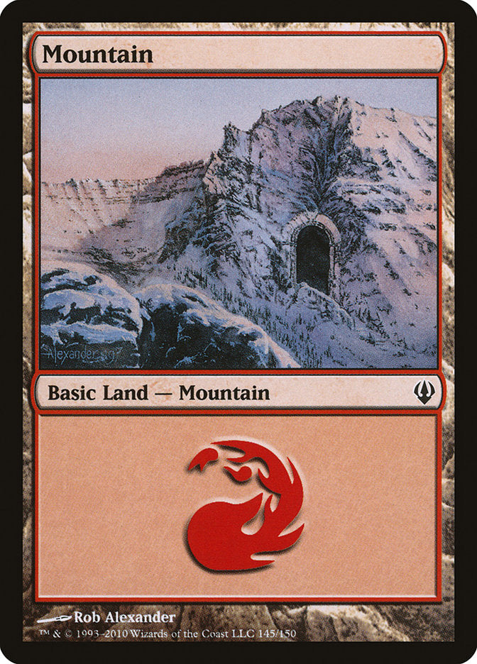 Mountain (145) [Archenemy] | Boutique FDB TCG