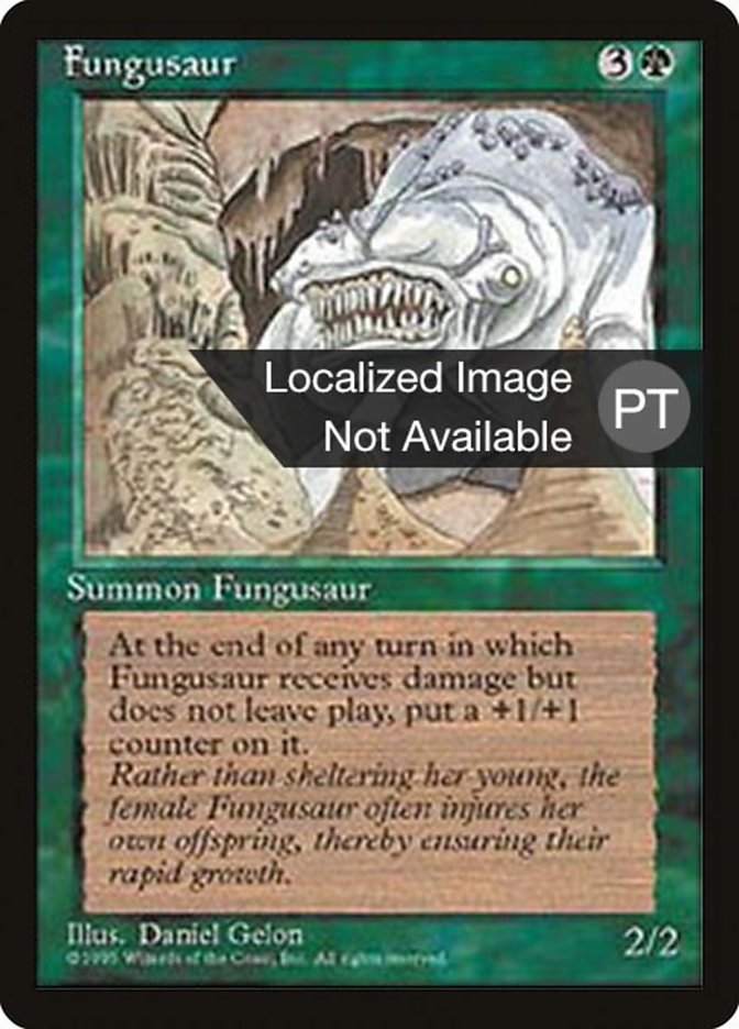 Fungusaur [Fourth Edition (Foreign Black Border)] | Boutique FDB TCG