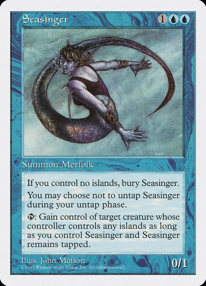 Seasinger [Fifth Edition] | Boutique FDB TCG