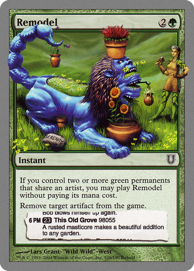 Remodel [Unhinged] | Boutique FDB TCG