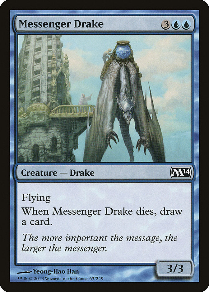 Messenger Drake [Magic 2014] | Boutique FDB TCG