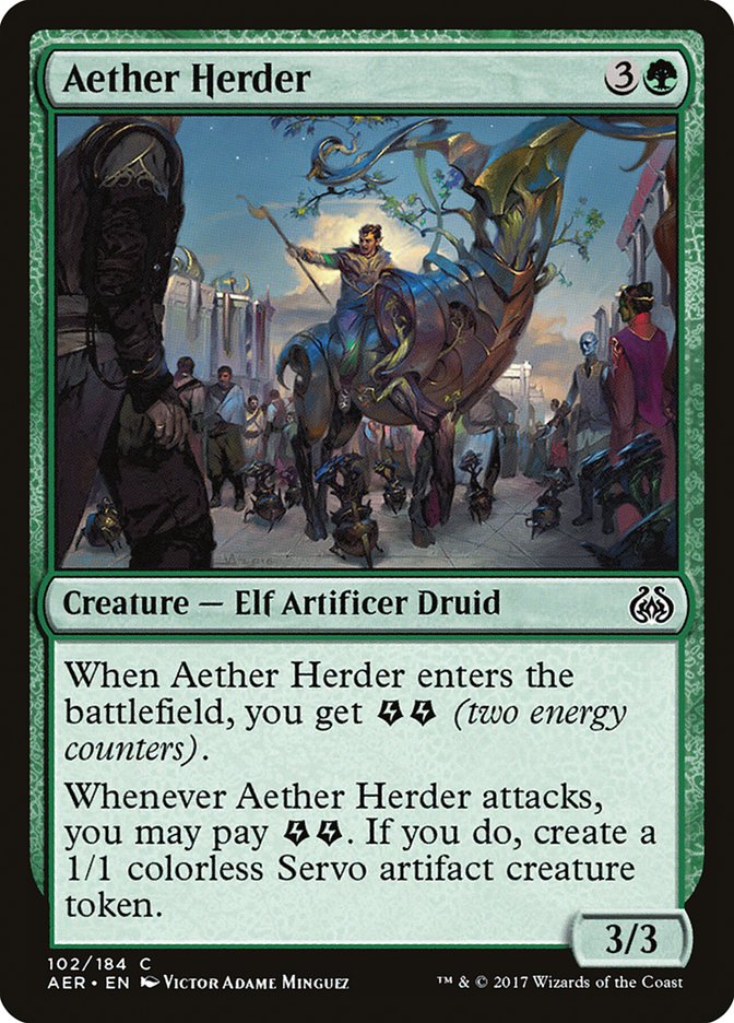 Aether Herder [Aether Revolt] | Boutique FDB TCG