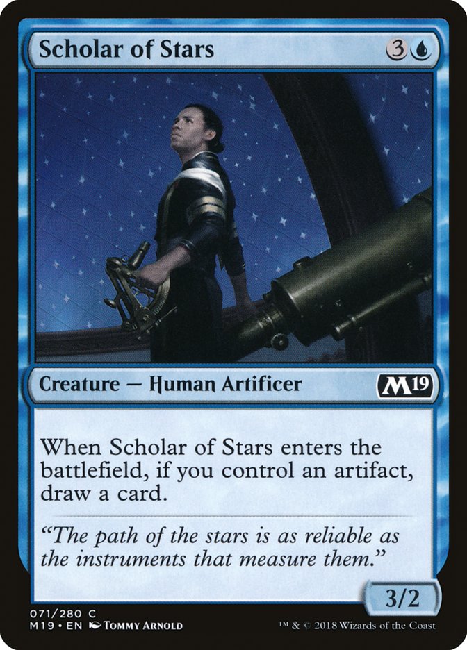 Scholar of Stars [Core Set 2019] | Boutique FDB TCG