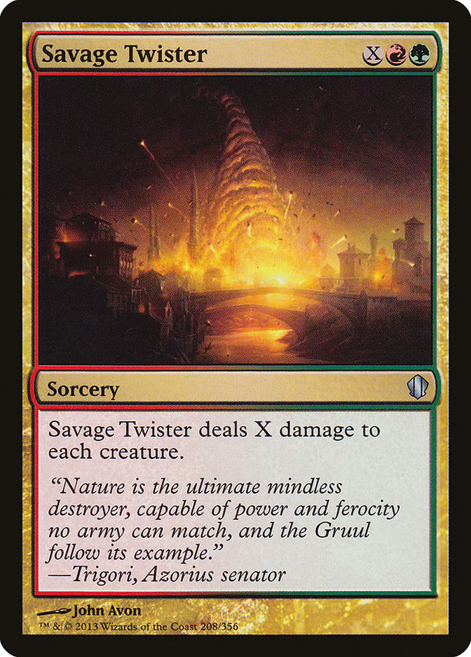 Savage Twister [Commander 2013] | Boutique FDB TCG