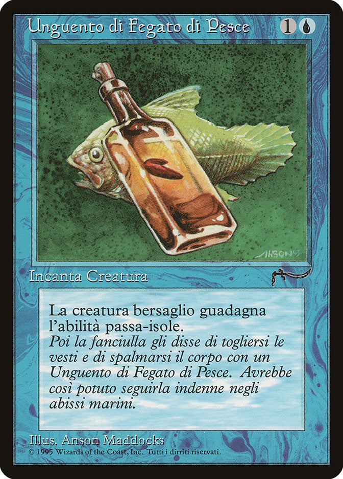 Fishliver Oil (Italian) "Unguento di Fegato di Pesce" [Rinascimento] | Boutique FDB TCG