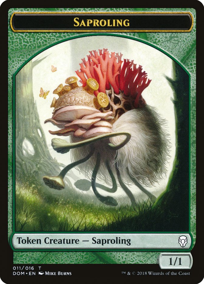 Saproling Token (011/016) [Dominaria Tokens] | Boutique FDB TCG