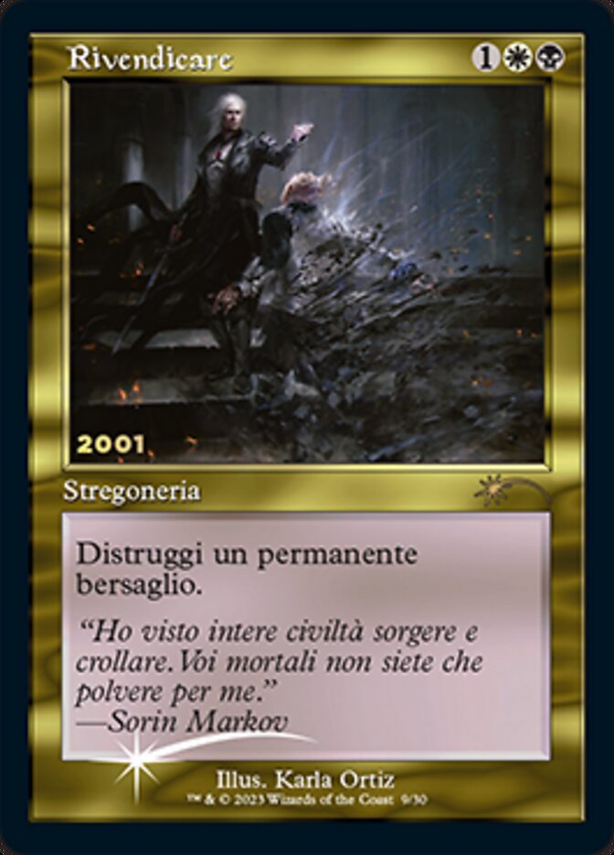 Rivendicare (Vindicate) [30th Anniversary Promos] | Boutique FDB TCG