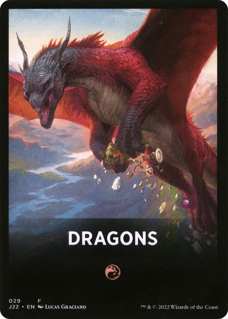 Dragons Theme Card [Jumpstart 2022 Front Cards] | Boutique FDB TCG