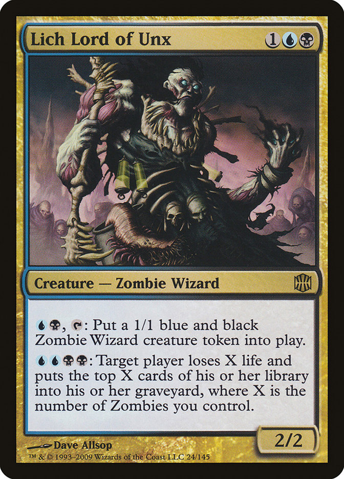 Lich Lord of Unx [Alara Reborn] | Boutique FDB TCG