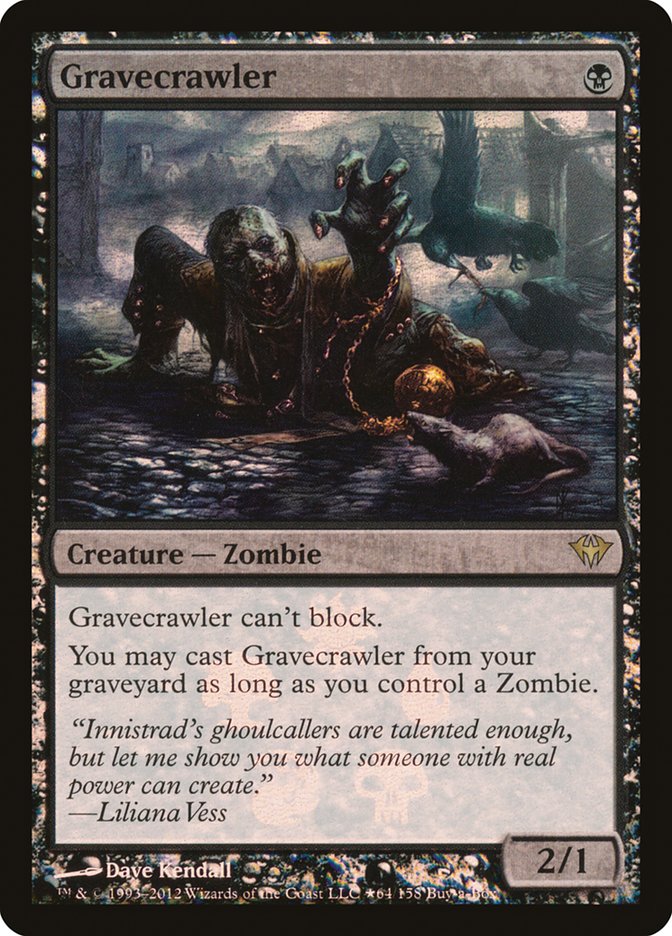 Gravecrawler (Buy-A-Box) [Dark Ascension Promos] | Boutique FDB TCG