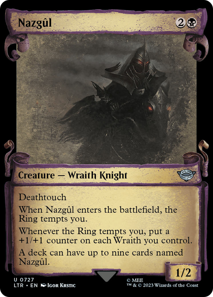 Nazgul (0727) [The Lord of the Rings: Tales of Middle-Earth Showcase Scrolls] | Boutique FDB TCG