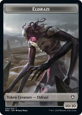 Servo // Eldrazi Double-Sided Token [The Brothers' War Commander Tokens] | Boutique FDB TCG