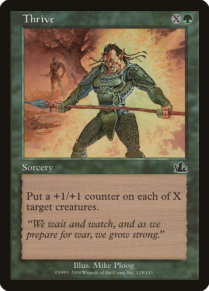 Thrive [Prophecy] | Boutique FDB TCG