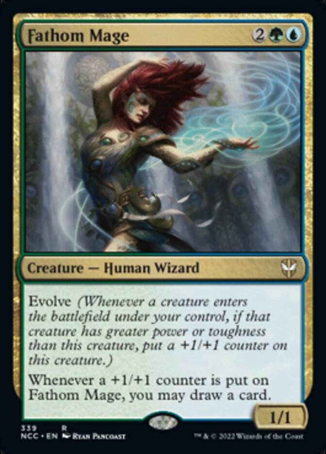 Fathom Mage [Streets of New Capenna Commander] | Boutique FDB TCG