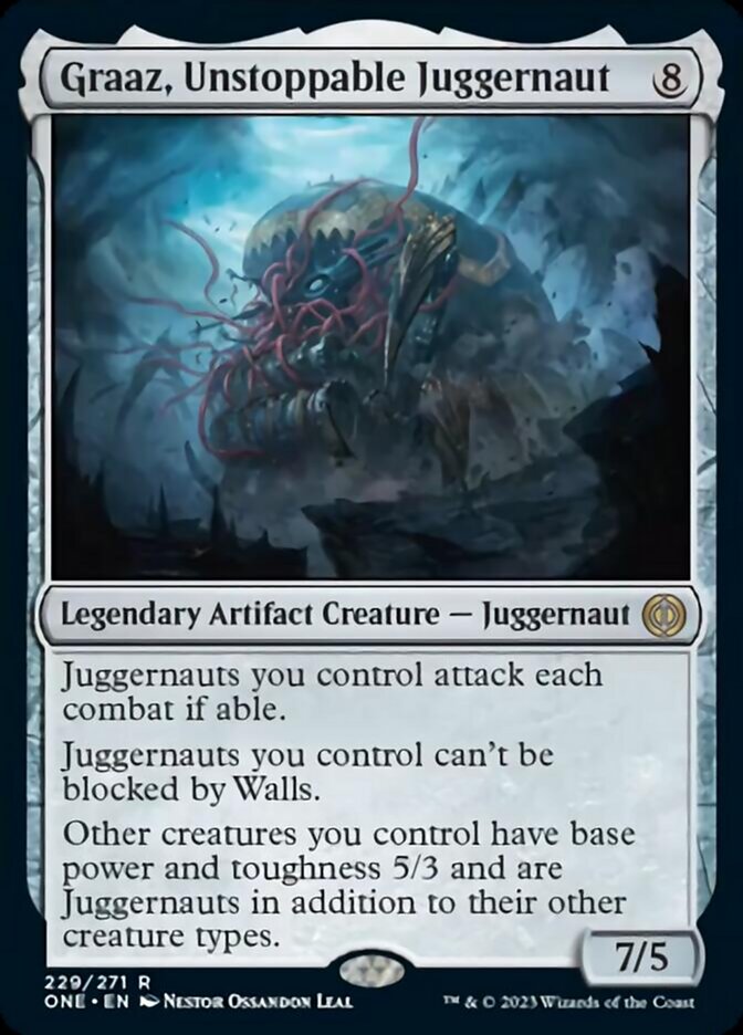 Graaz, Unstoppable Juggernaut [Phyrexia: All Will Be One] | Boutique FDB TCG