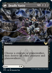 Selfless Glyphweaver // Deadly Vanity (Extended Art) [Strixhaven: School of Mages] | Boutique FDB TCG