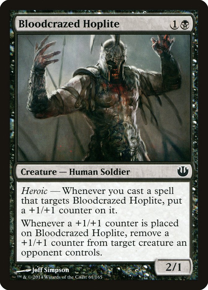Bloodcrazed Hoplite [Journey into Nyx] | Boutique FDB TCG