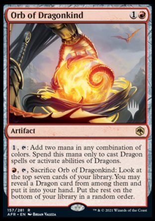 Orb of Dragonkind (Promo Pack) [Dungeons & Dragons: Adventures in the Forgotten Realms Promos] | Boutique FDB TCG