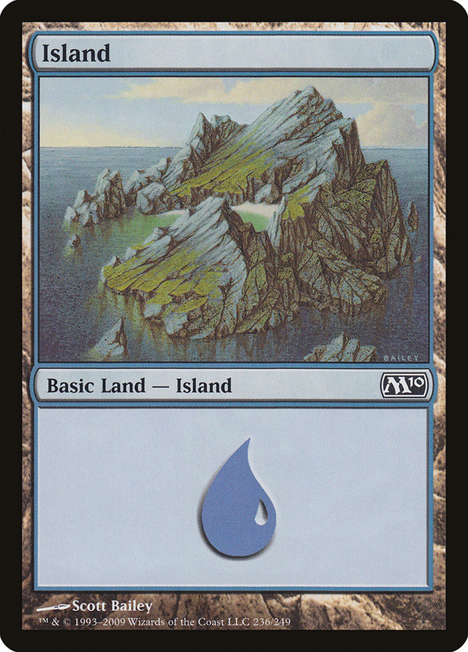 Island (236) [Magic 2010] | Boutique FDB TCG